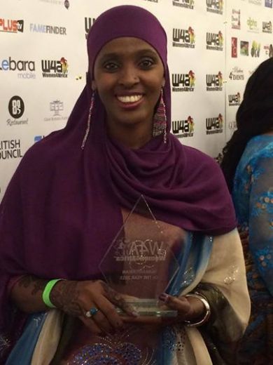 In 2015, Ifrah Ahmed received the prize 'Humanitarian of the Year' by the organization Women4Africa. In 2015, Ifrah Ahmed received the prize 'Humanitarian of the Year' by the organization Women4Africa.