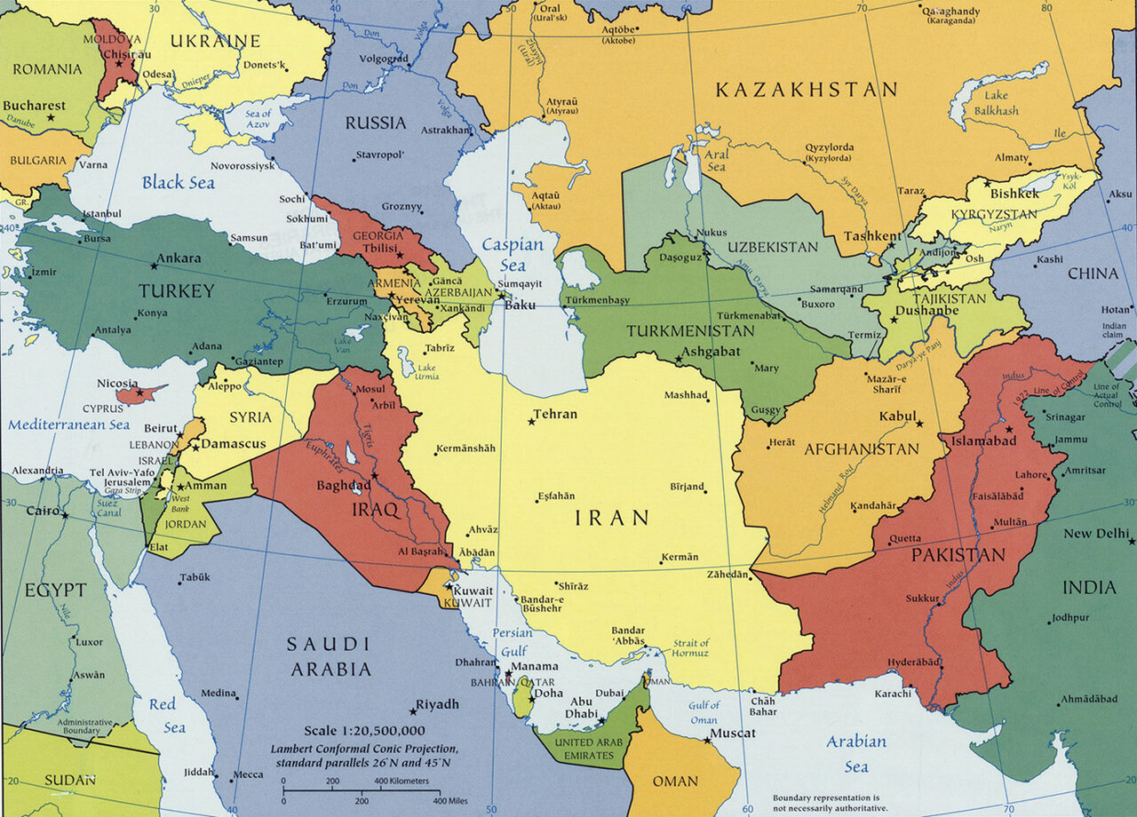 Afghanistan-in-Central-Asia-map