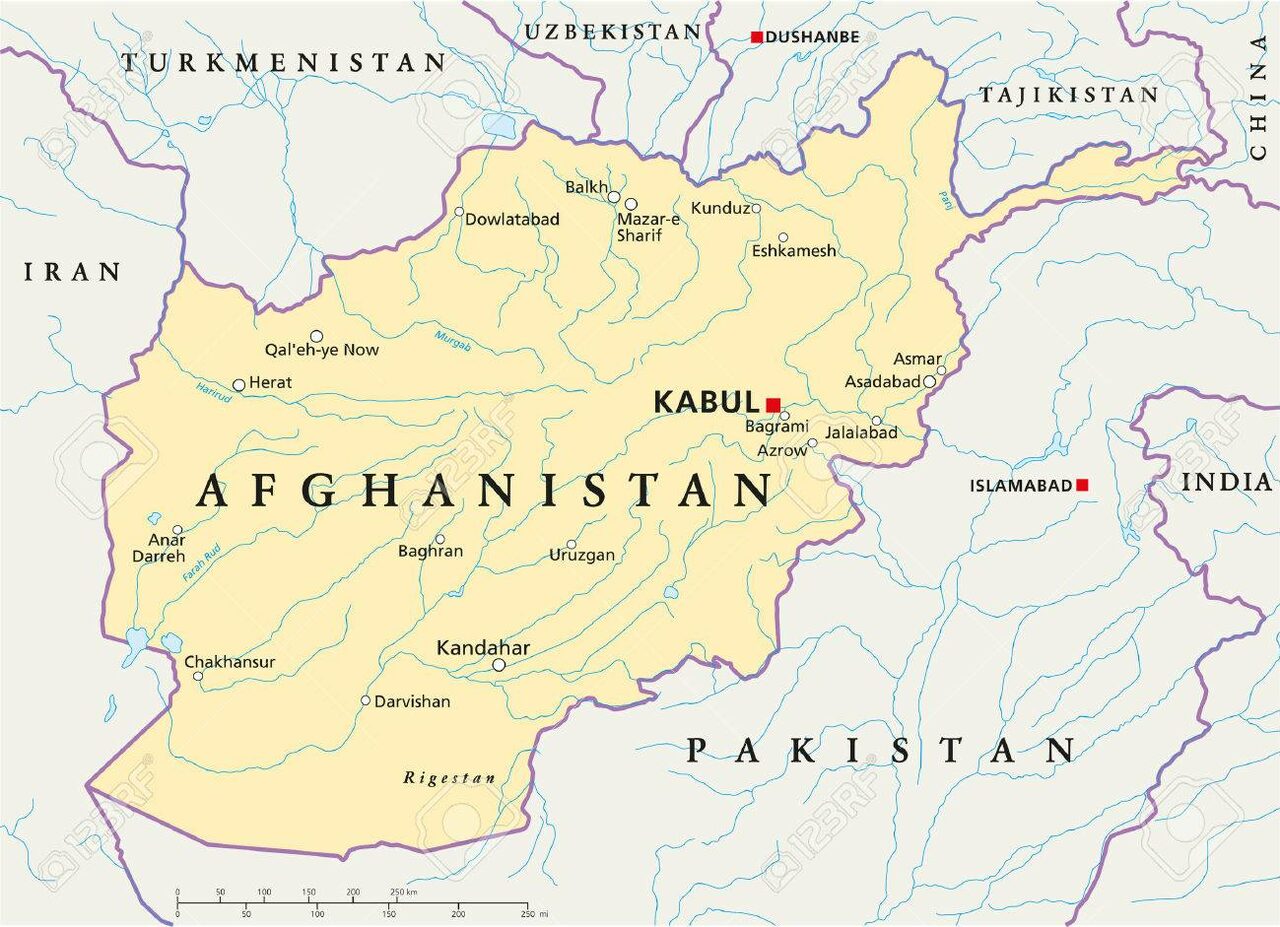 Afghanistan-political-map
