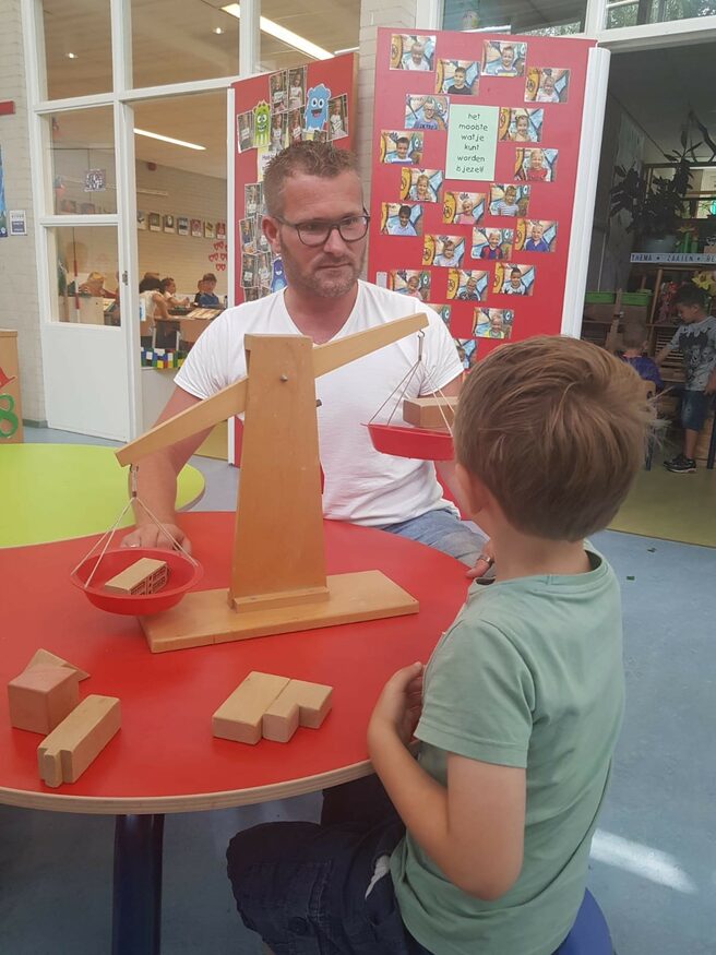 matthijs voor de klas