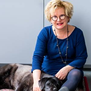 Portret Joke met saar2